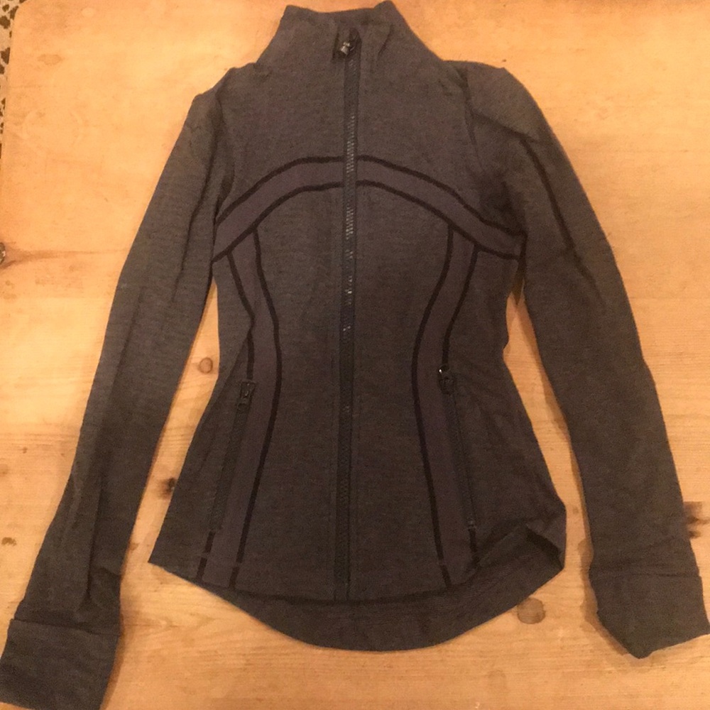 Grey Lululemon athletic sweater size 2
